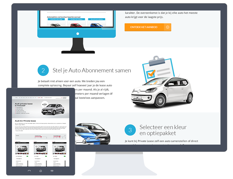 ontwerp autoabonnement